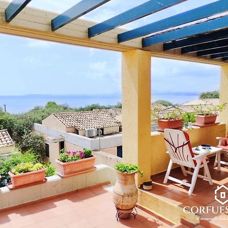 Vila Mira El Mar By Corfuescapes Barbati Exteriér fotografie