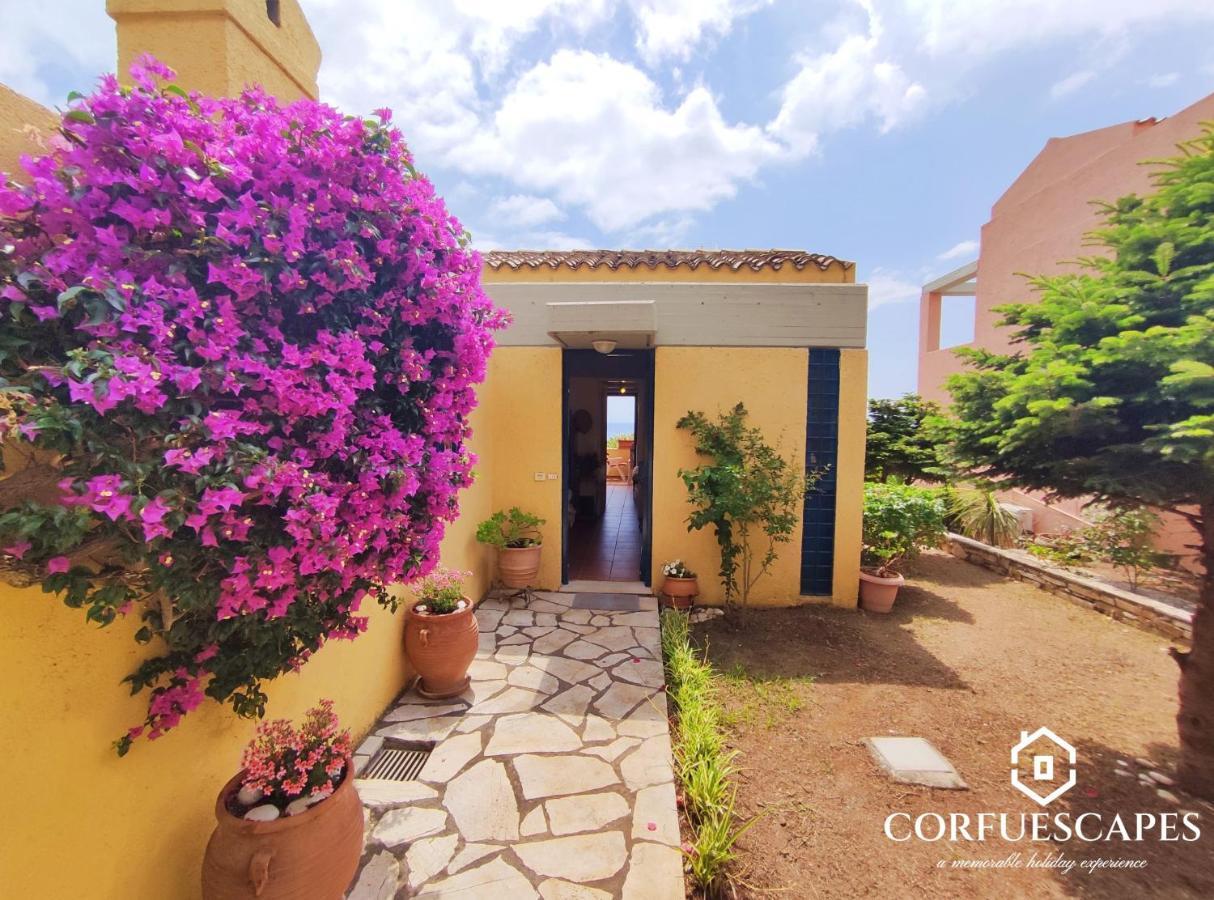 Vila Mira El Mar By Corfuescapes Barbati Exteriér fotografie
