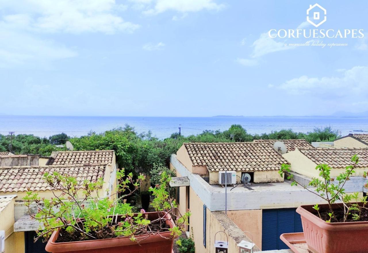 Vila Mira El Mar By Corfuescapes Barbati Exteriér fotografie