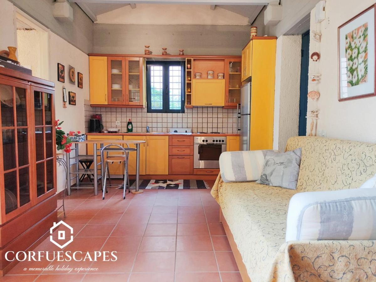 Vila Mira El Mar By Corfuescapes Barbati Exteriér fotografie